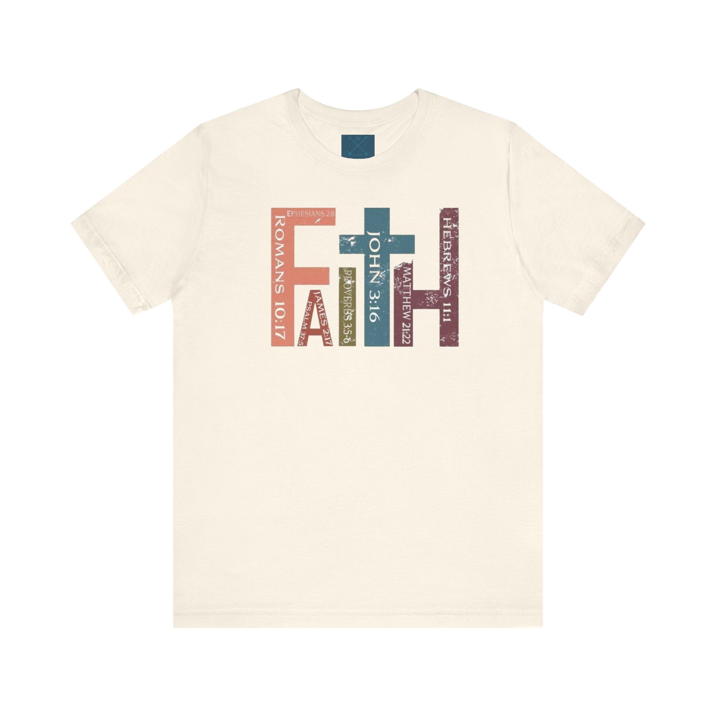 Faith Unisex Jersey Short Sleeve Tee