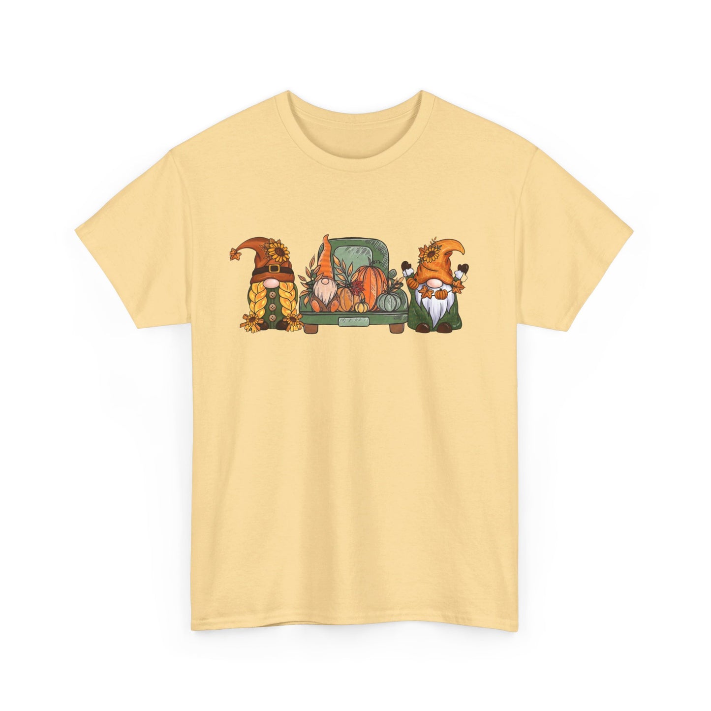 Fall Gnome Unisex Heavy Cotton Tee