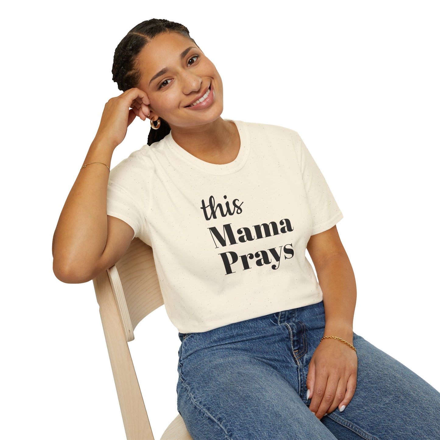 this Mama Prays Tee