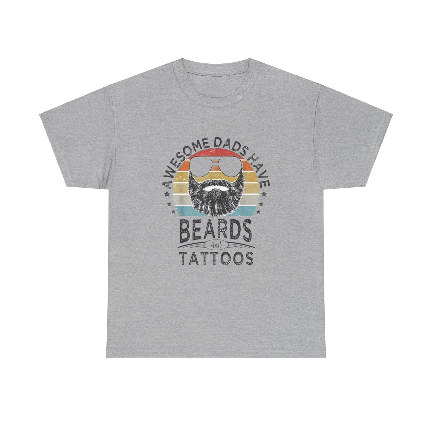 Beard and Tattoo Dad Tee