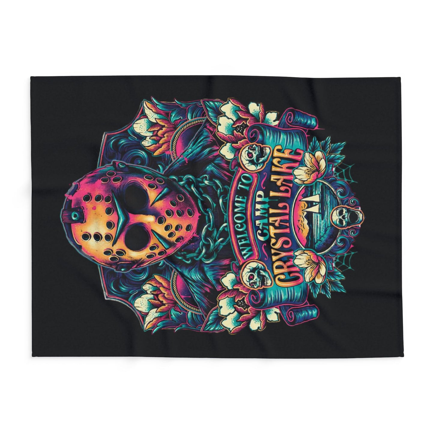 Crystal Lake Arctic Fleece Blanket