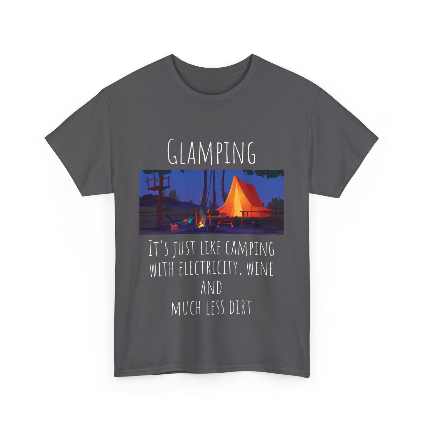 Glamping Unisex Heavy Cotton Tee