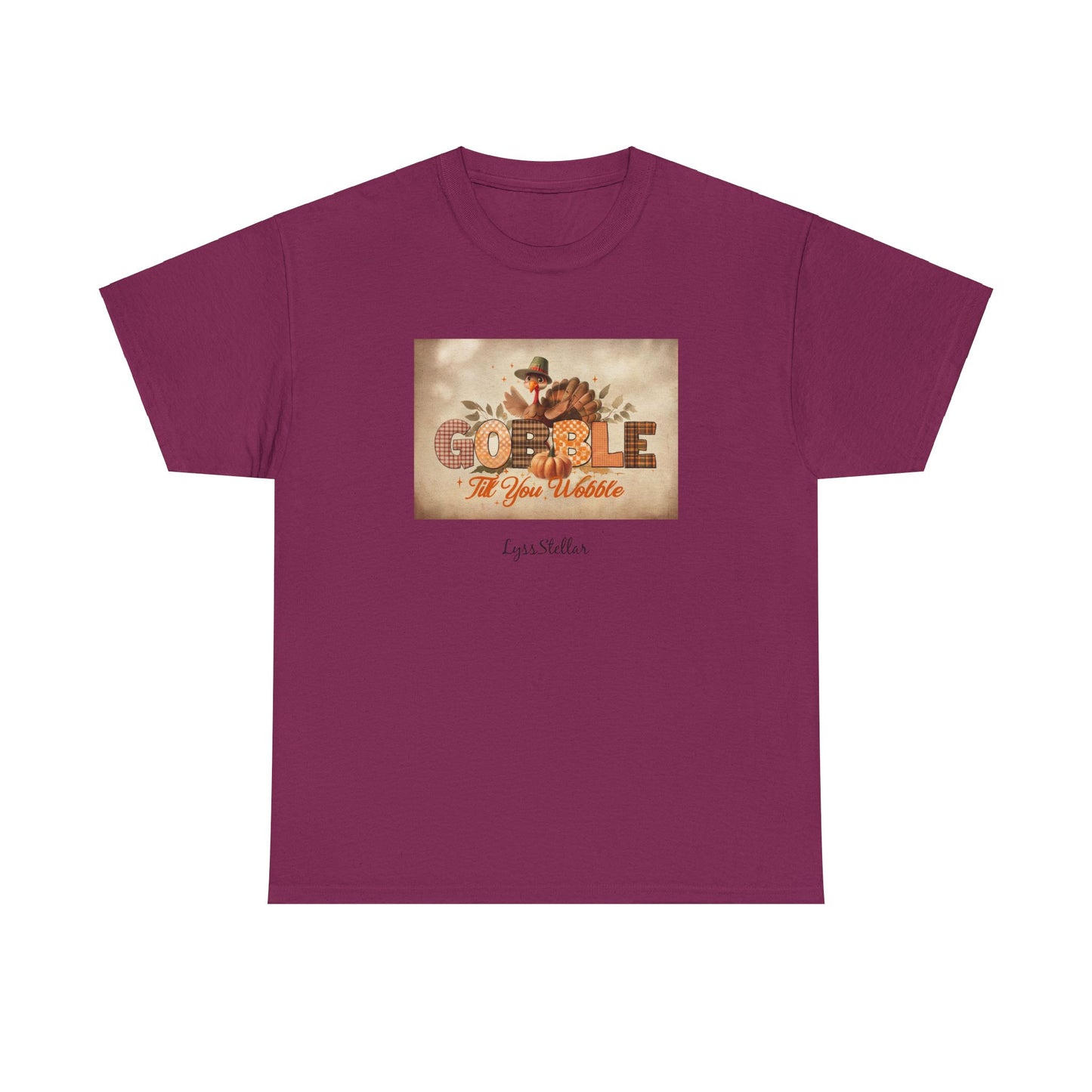 Thanksgiving Gobble Till You Wobble Tee