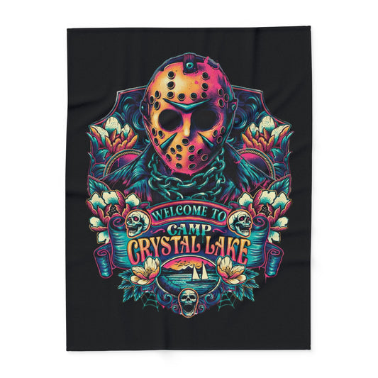 Crystal Lake Arctic Fleece Blanket