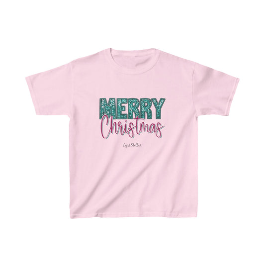 Kids Tee - Merry Christmas Holiday Design