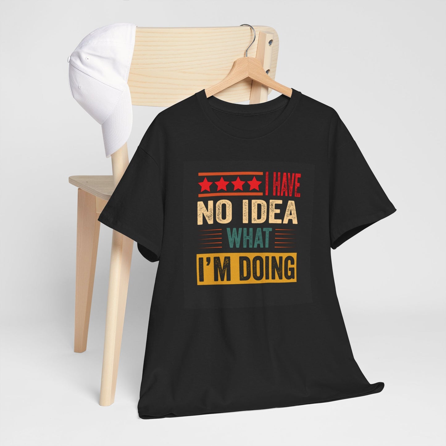 I have no idea Unisex Heavy Cotton Tee