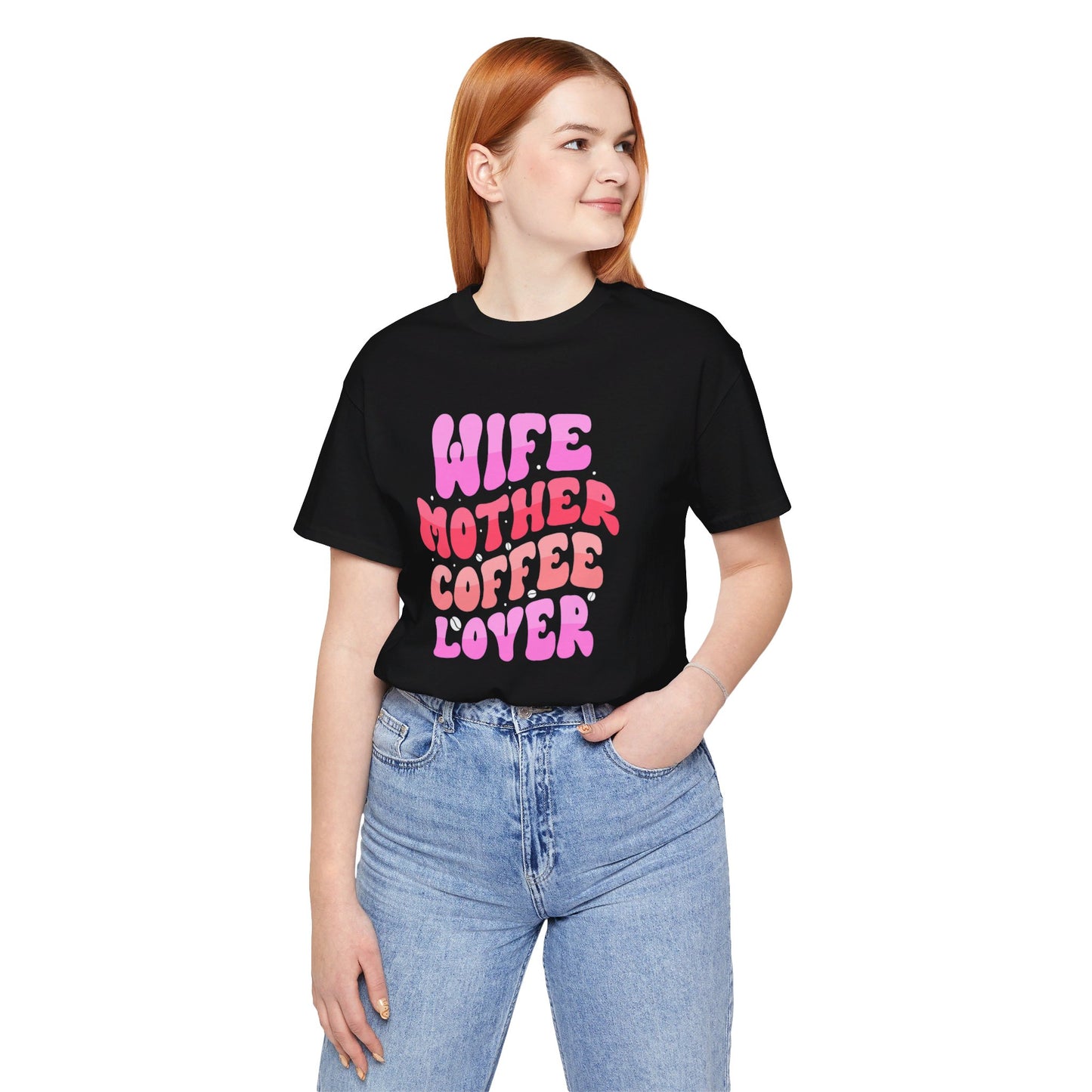 Wife Mother Unisex Jersey Short Sleeve Tee