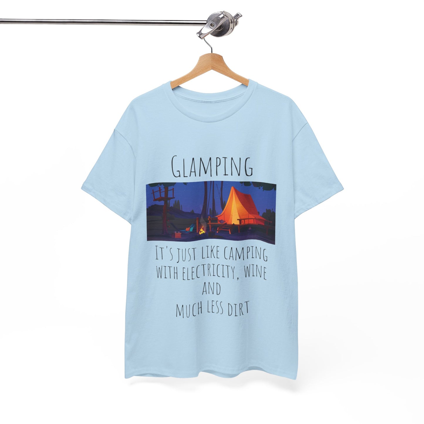 Glamping Unisex Heavy Cotton Tee