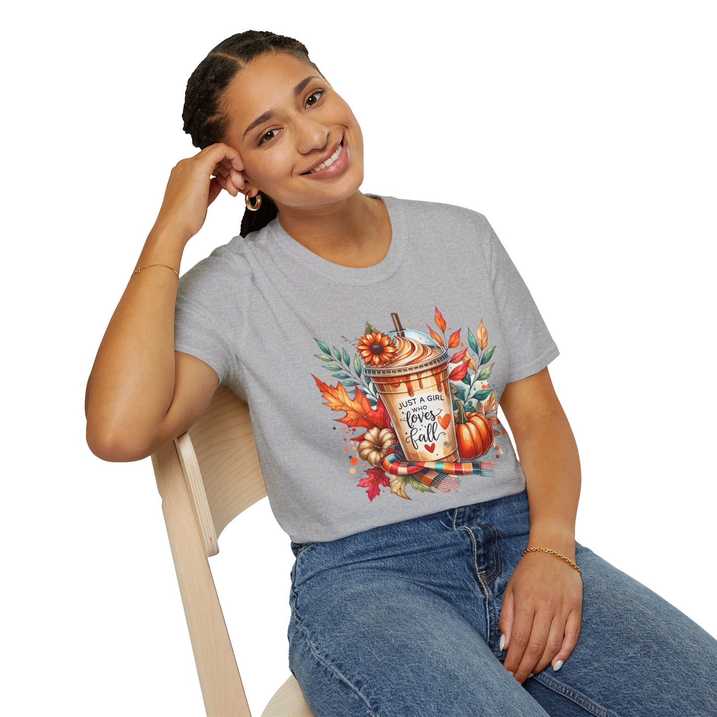 Fall Girl Unisex Softstyle T-Shirt