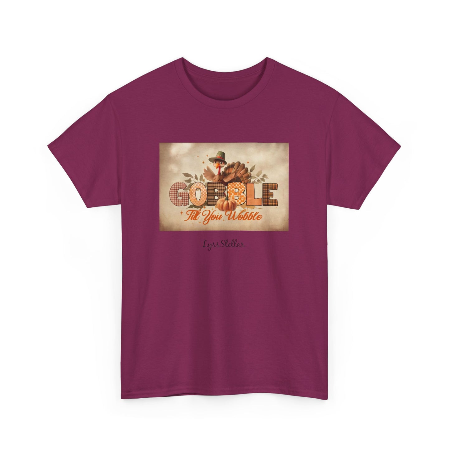 Thanksgiving Gobble Till You Wobble Tee