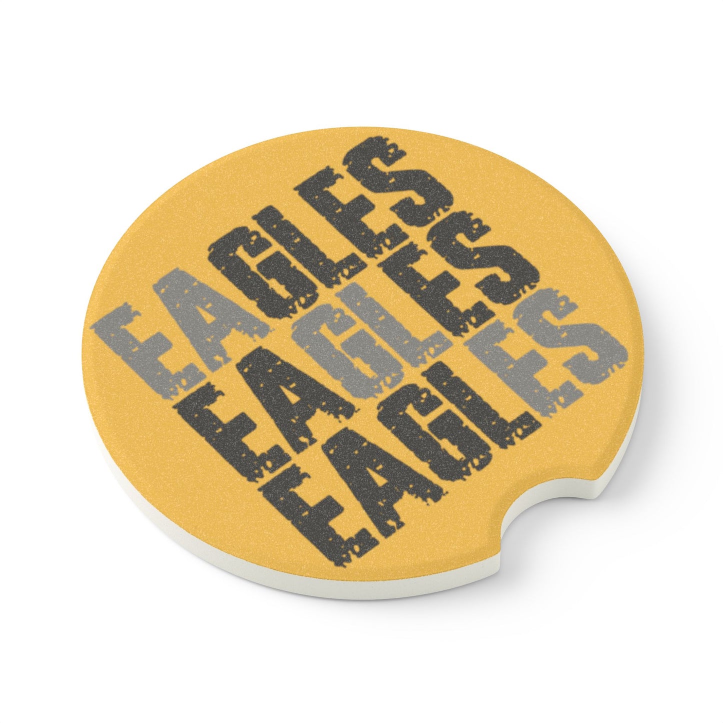 Car Coaster Eagles Team Support Sports Win