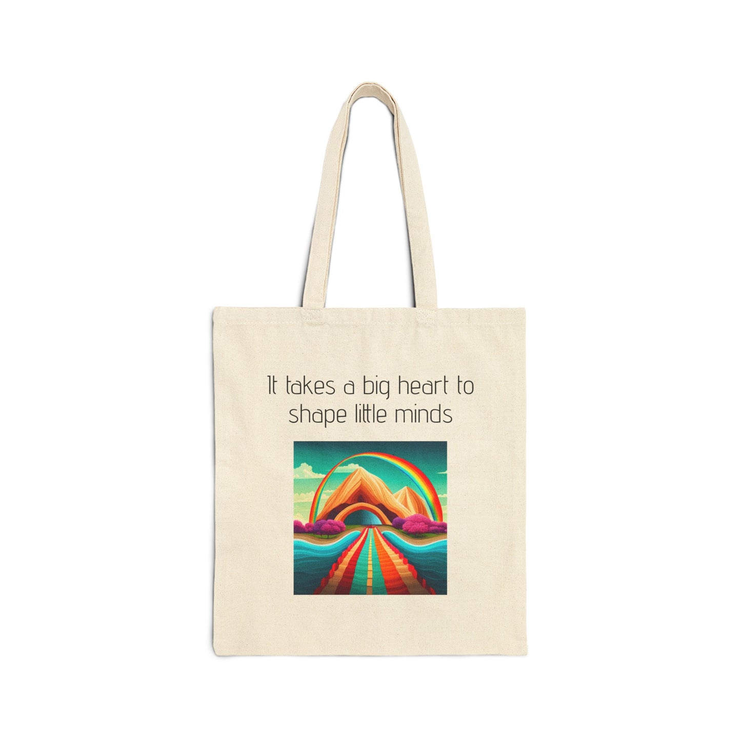 Teacher Life Cotton Canvas Tote Bag