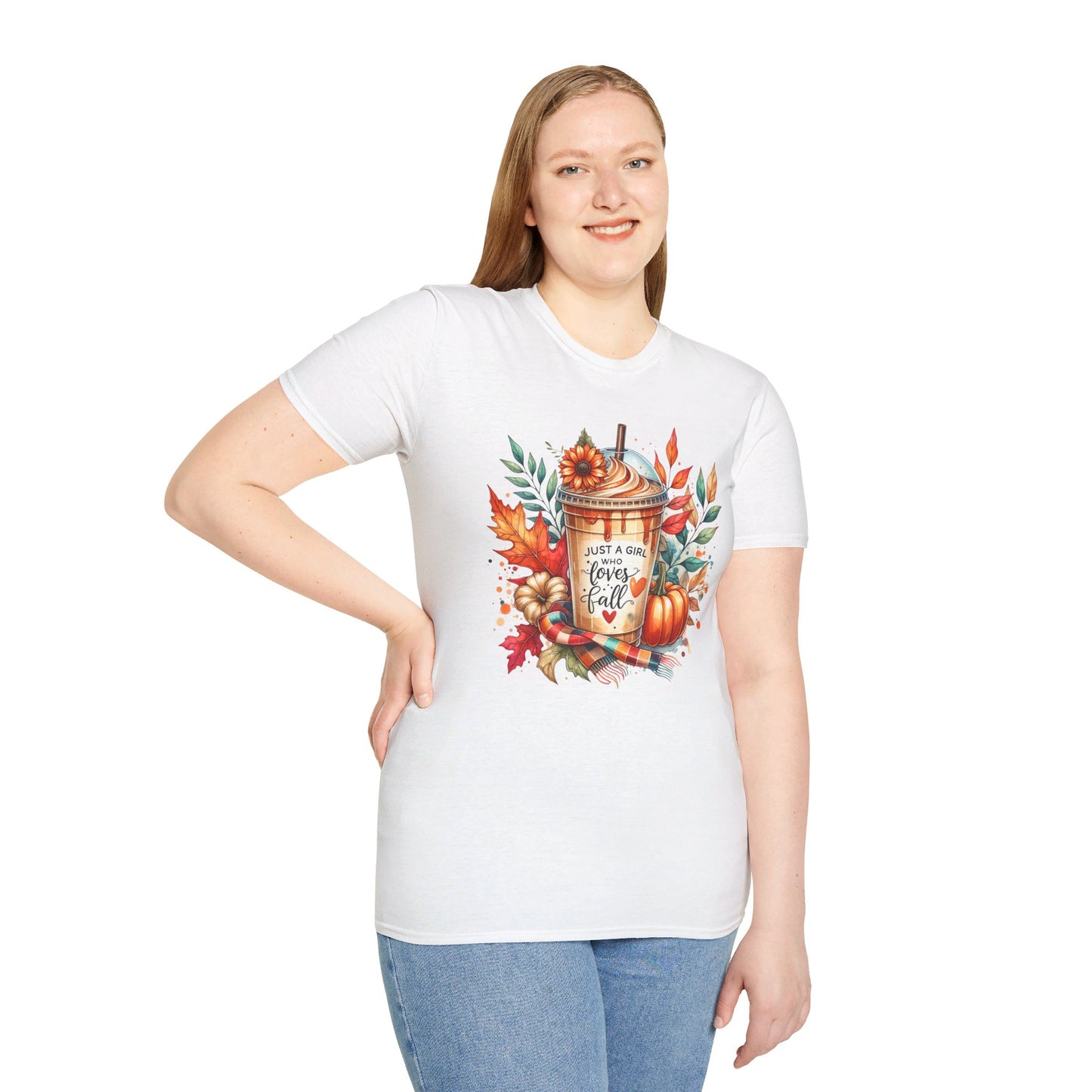 Fall Girl Unisex Softstyle T-Shirt