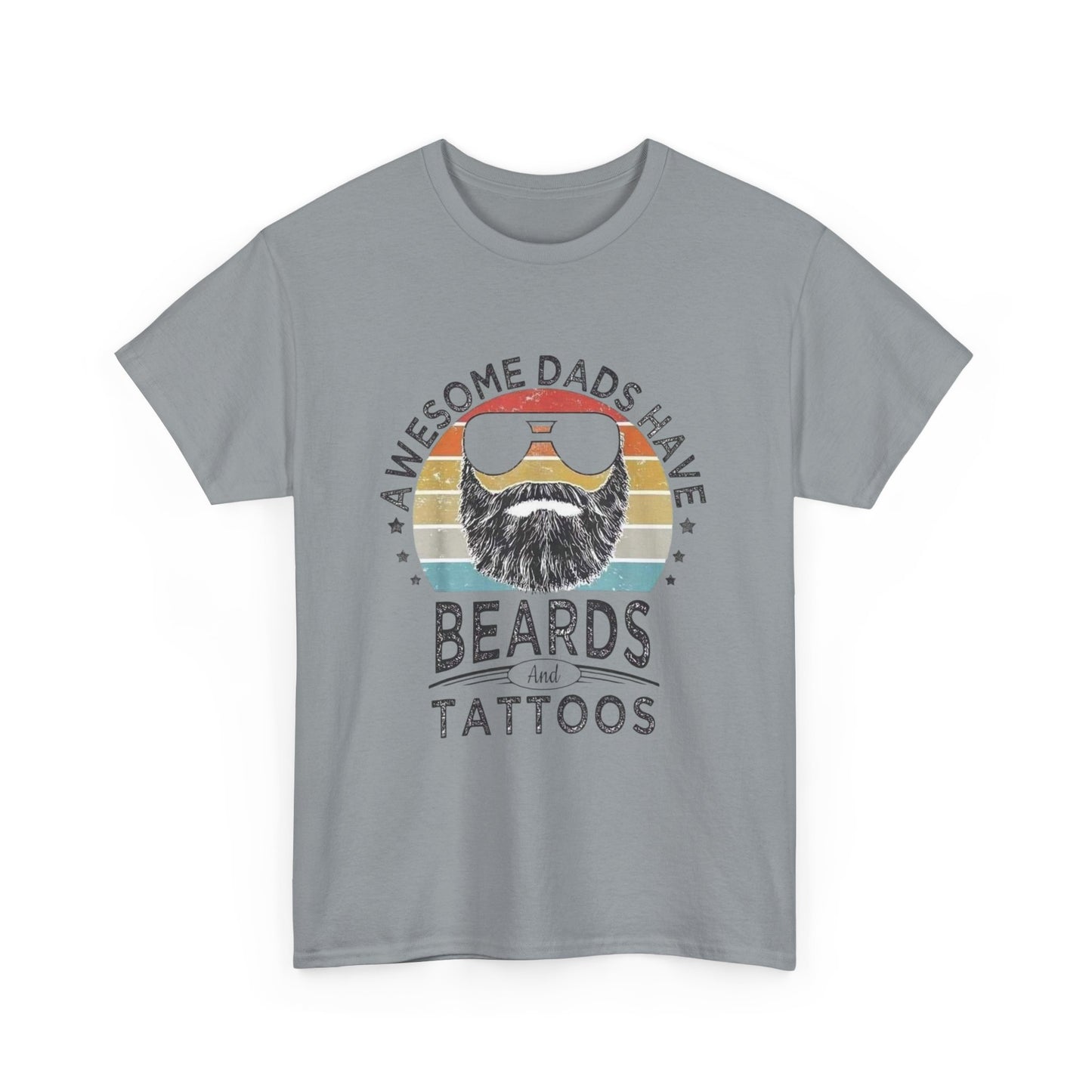 Beard and Tattoo Dad Tee