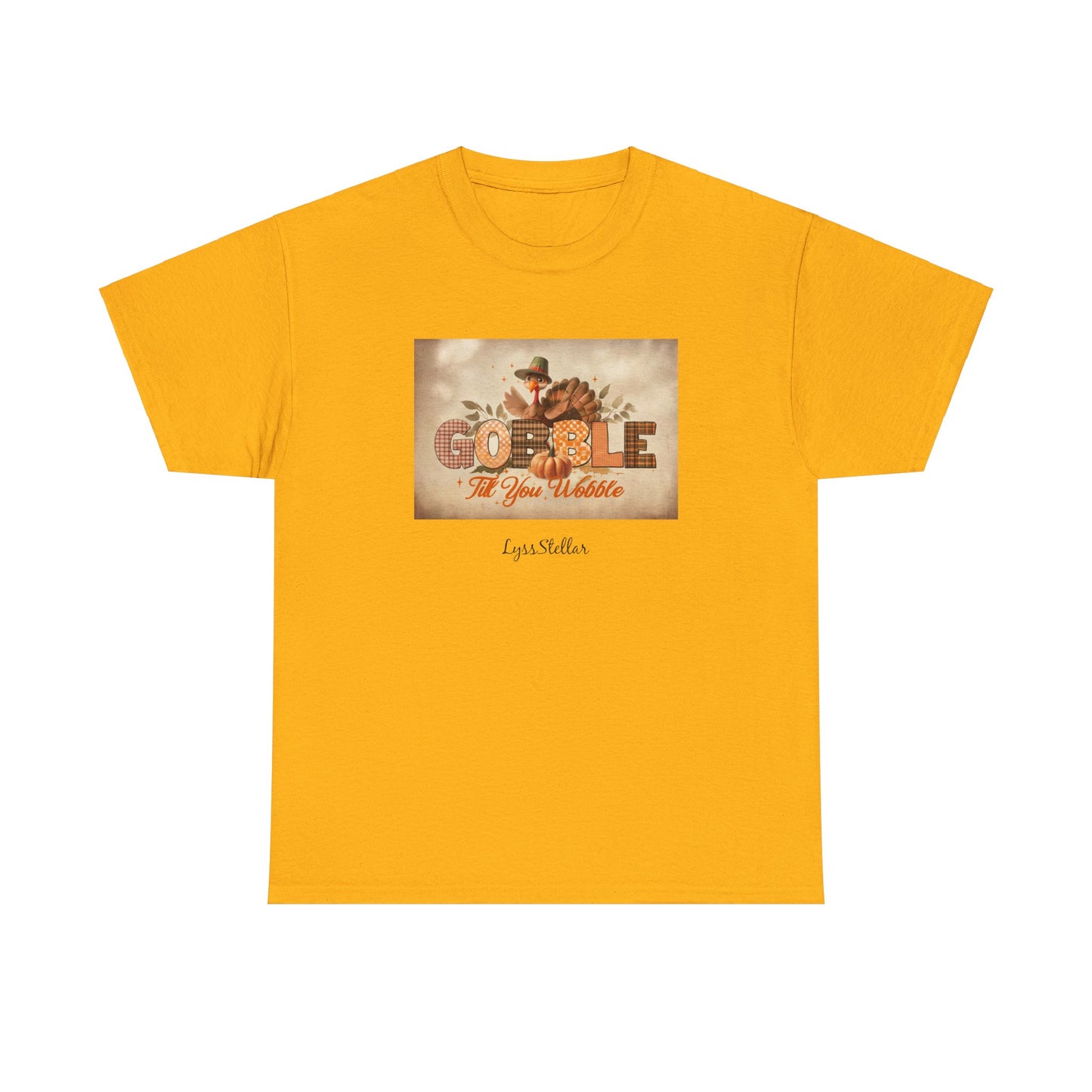 Thanksgiving Gobble Till You Wobble Tee