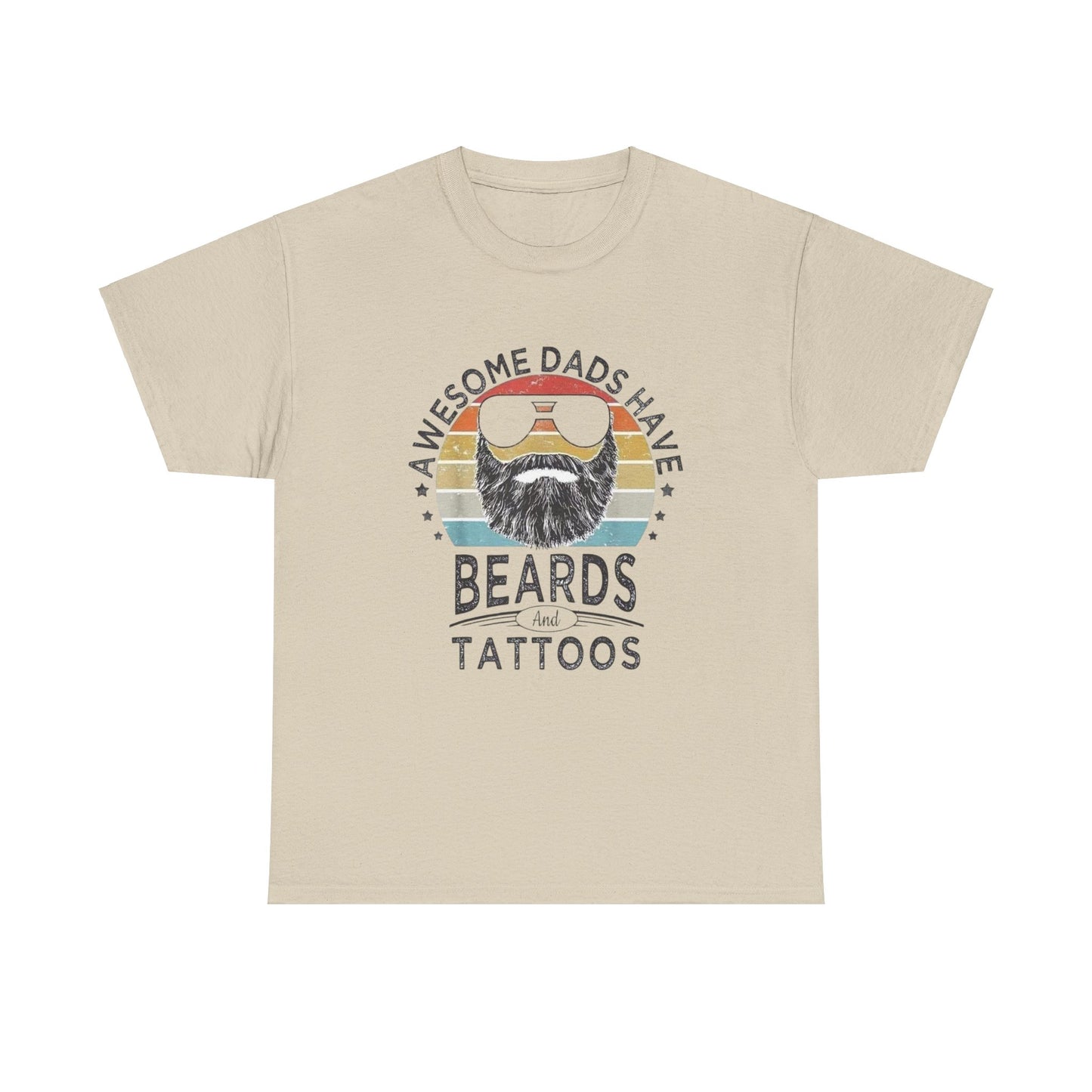 Beard and Tattoo Dad Tee