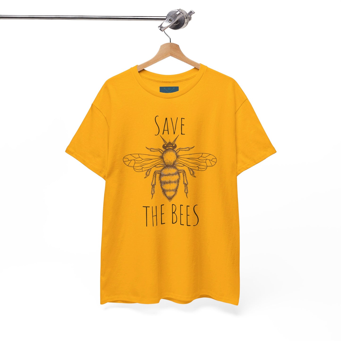 Save the Bees Unisex Heavy Cotton Tee