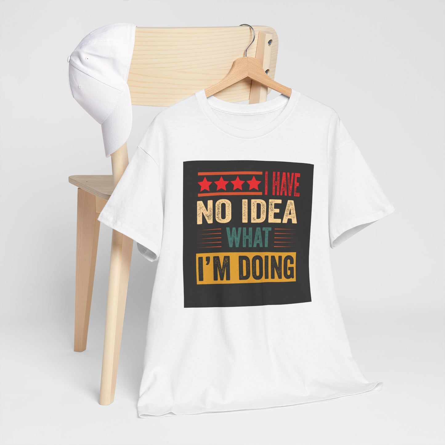 I have no idea Unisex Heavy Cotton Tee