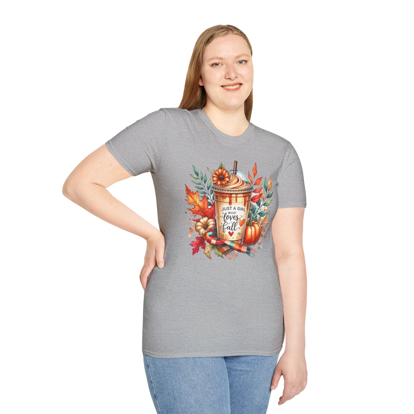 Fall Girl Unisex Softstyle T-Shirt