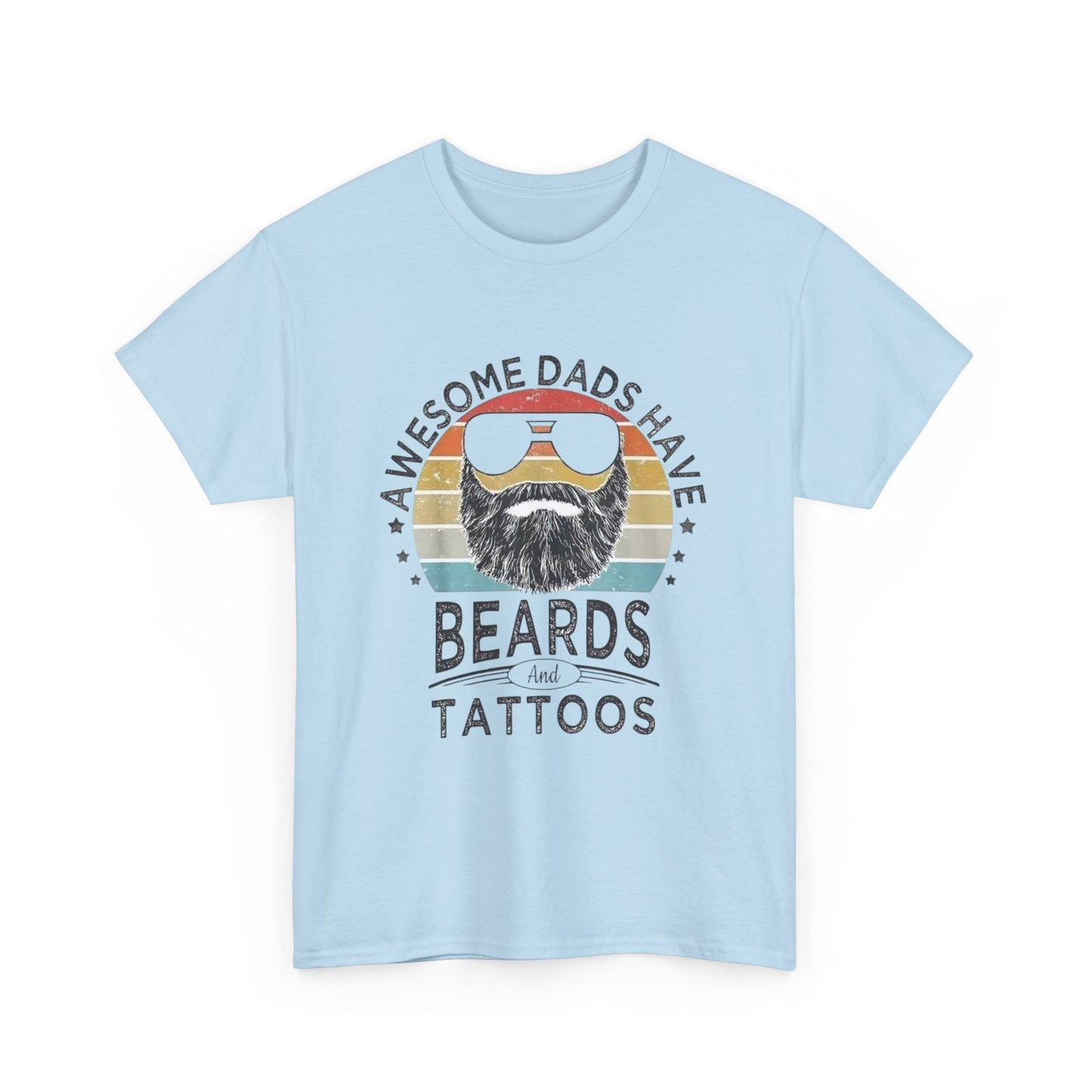 Beard and Tattoo Dad Tee