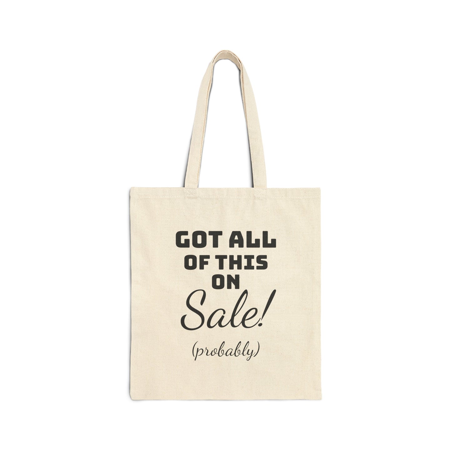 Sale Cotton Canvas Tote Bag