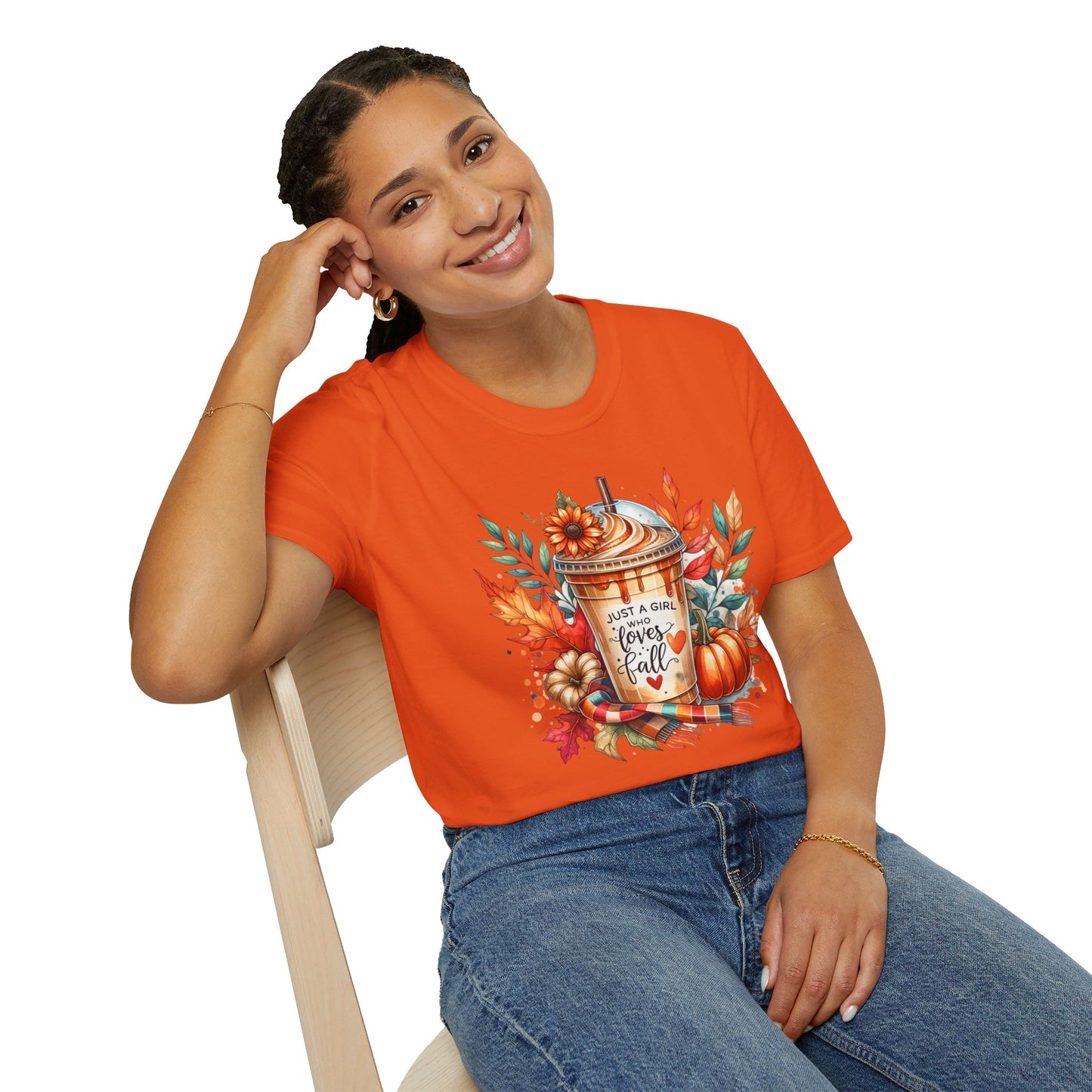 Fall Girl Unisex Softstyle T-Shirt