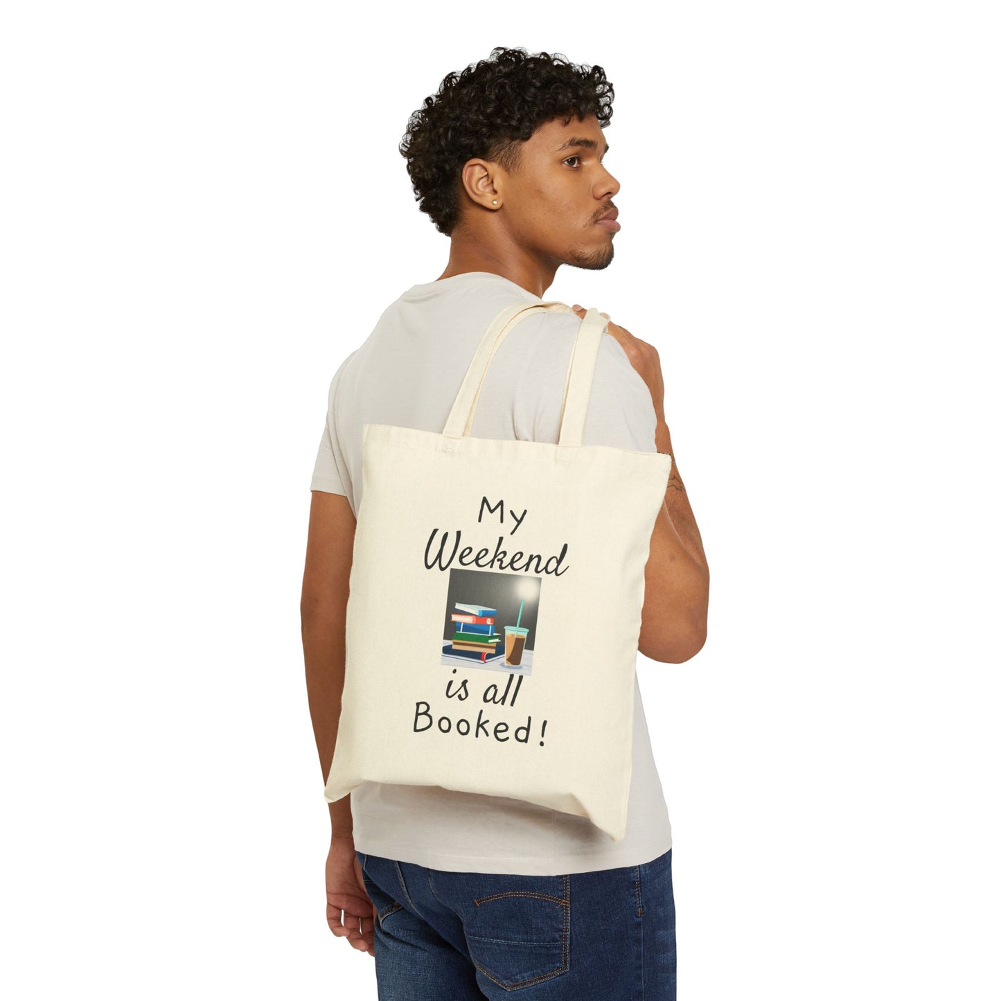 My Weekend's all booked Cotton Canvas Tote Bag