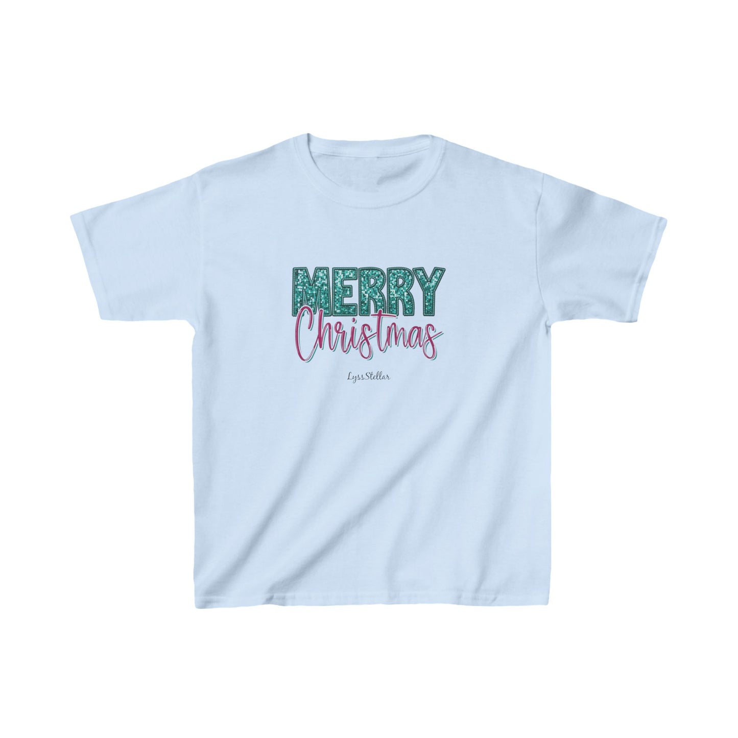 Kids Tee - Merry Christmas Holiday Design