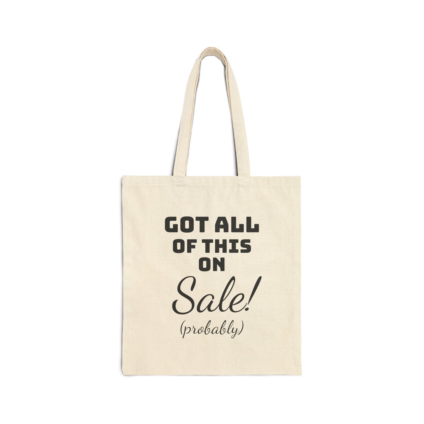 Sale Cotton Canvas Tote Bag