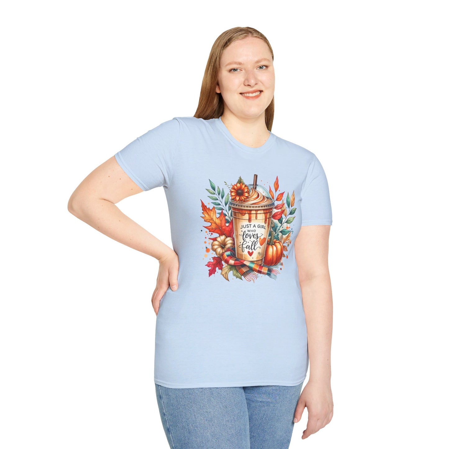 Fall Girl Unisex Softstyle T-Shirt