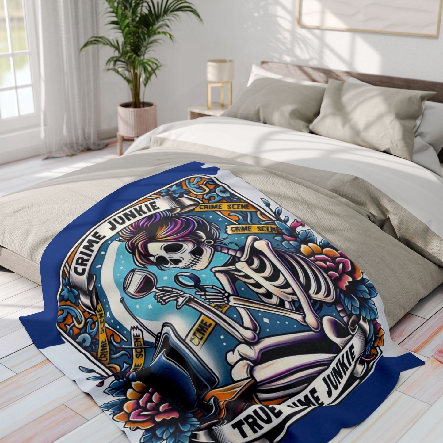 Crime Junkie Arctic Fleece Blanket