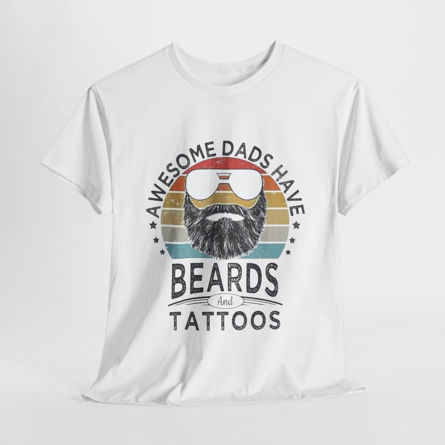 Beard and Tattoo Dad Tee