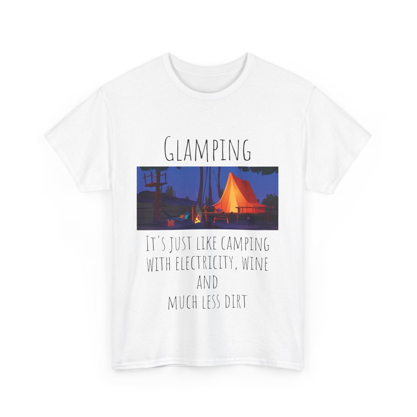 Glamping Unisex Heavy Cotton Tee