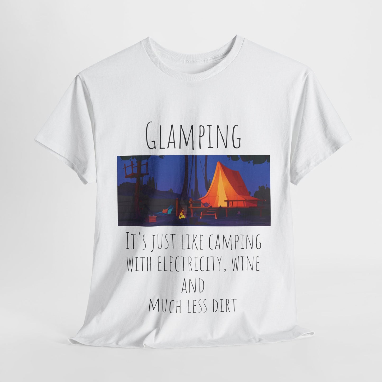 Glamping Unisex Heavy Cotton Tee