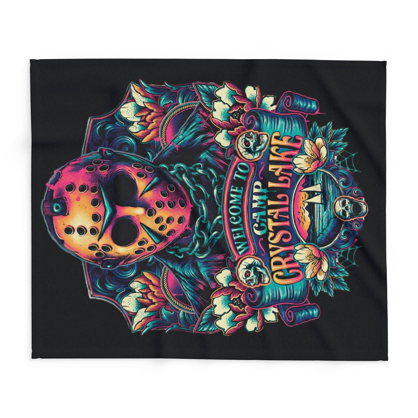 Crystal Lake Arctic Fleece Blanket