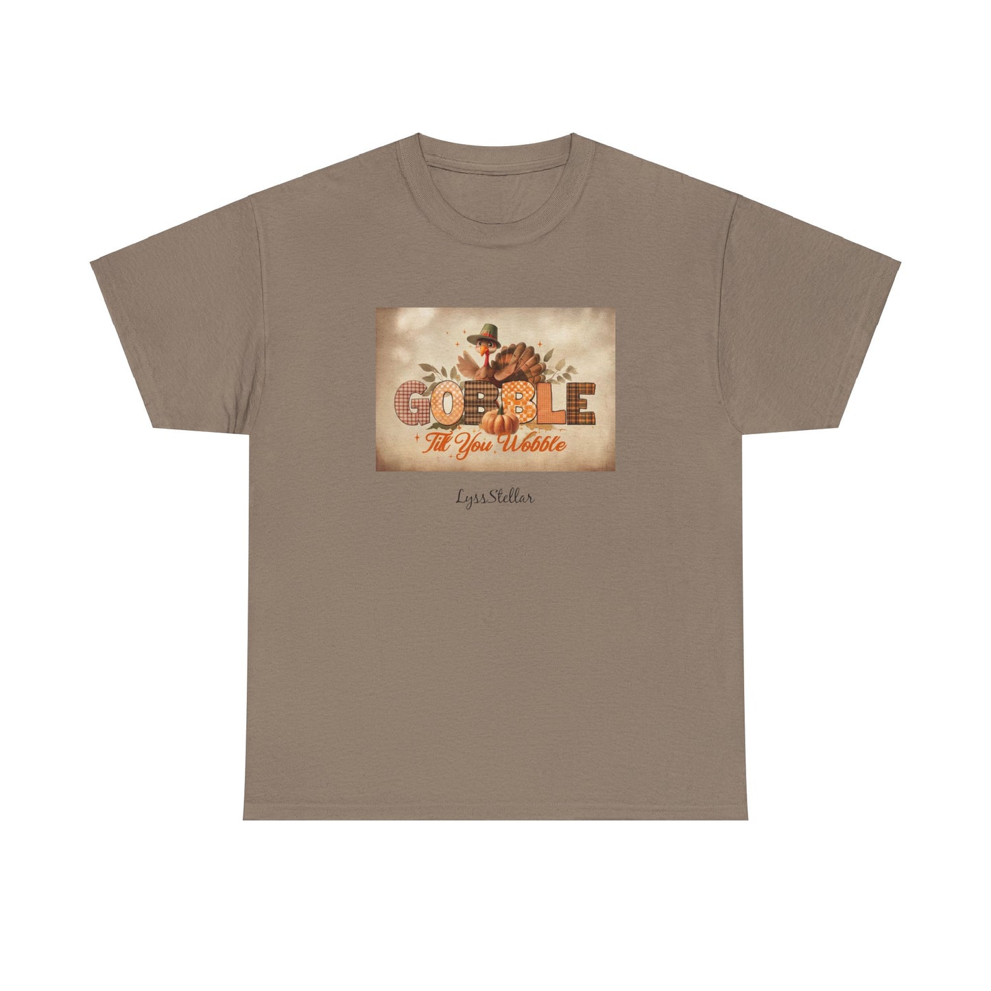 Thanksgiving Gobble Till You Wobble Tee