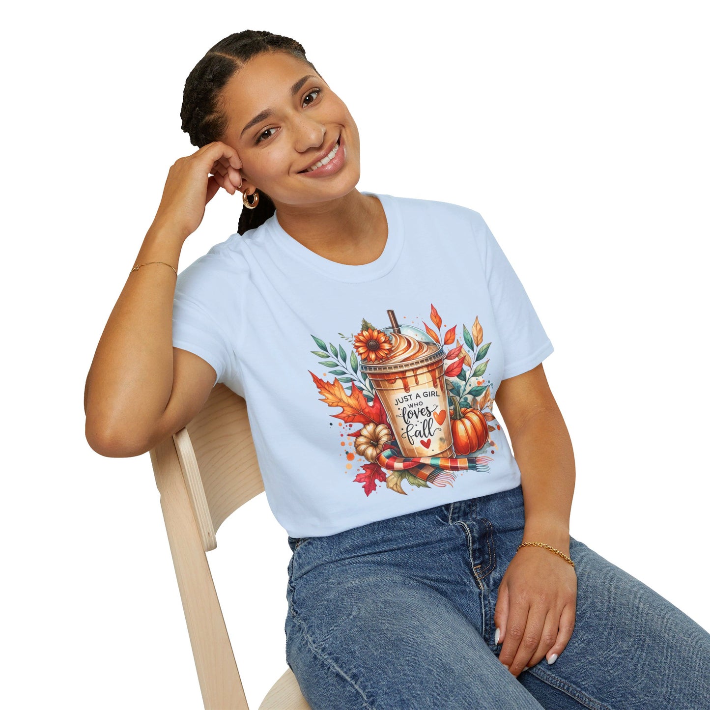 Fall Girl Unisex Softstyle T-Shirt