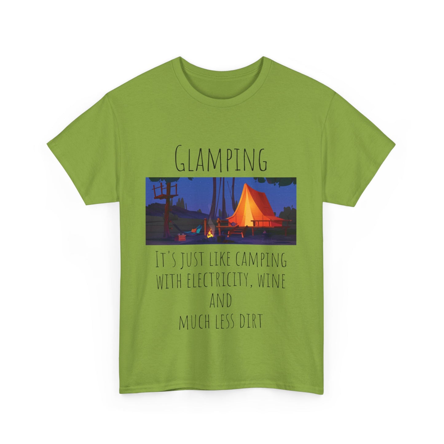 Glamping Unisex Heavy Cotton Tee