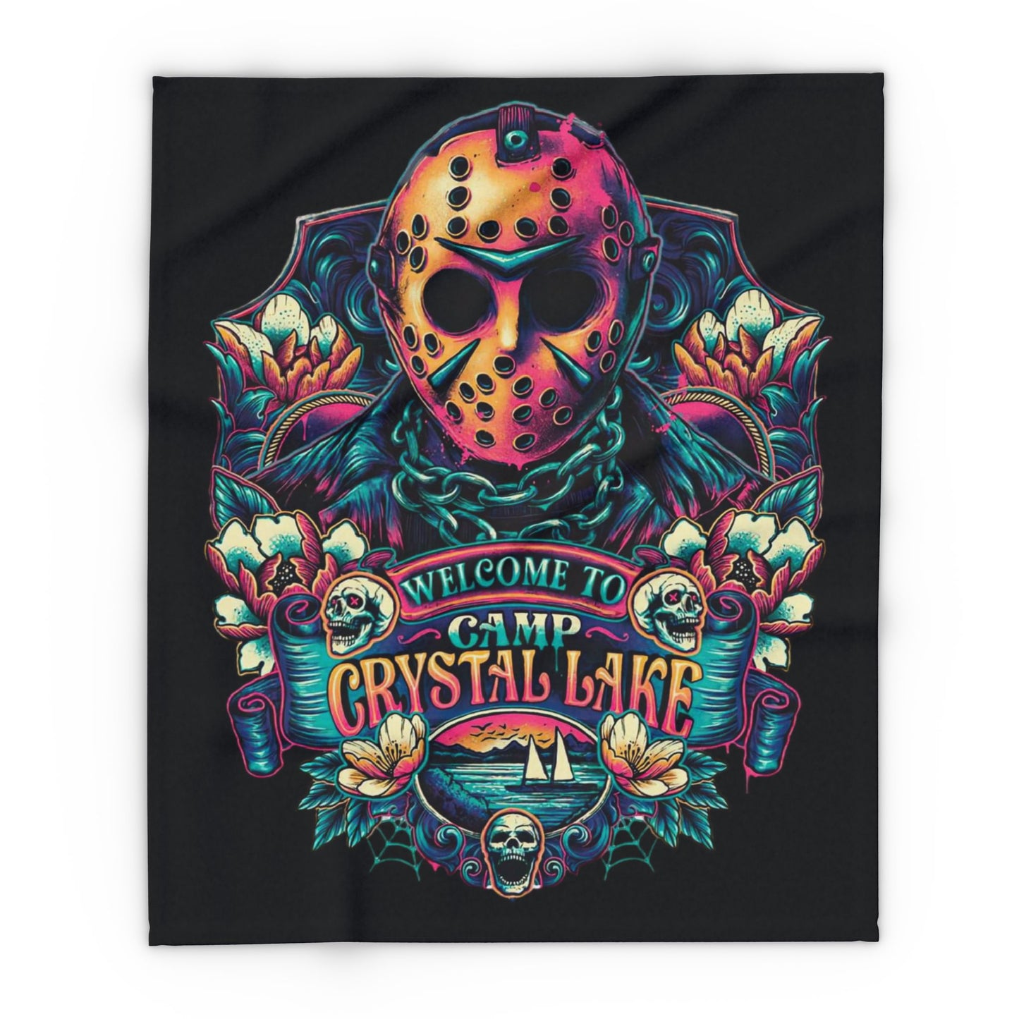 Crystal Lake Arctic Fleece Blanket