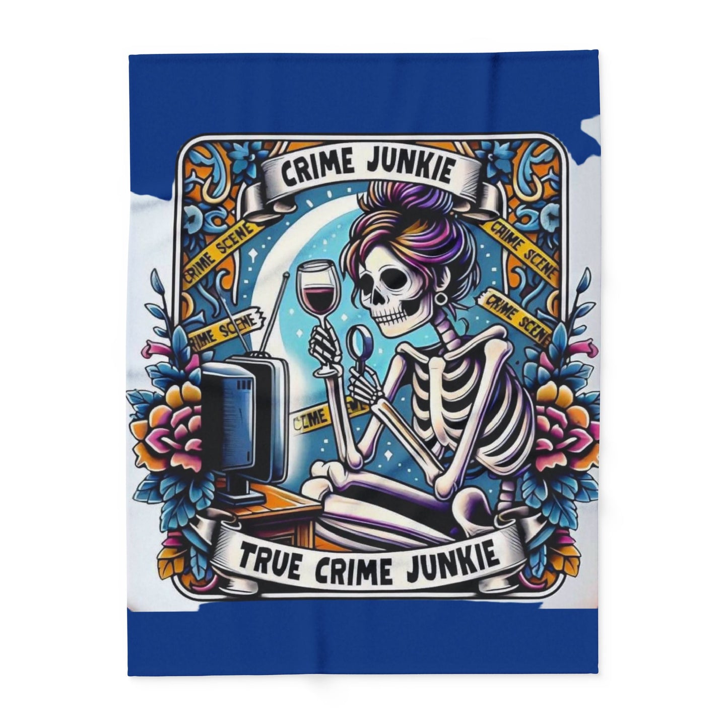 Crime Junkie Arctic Fleece Blanket