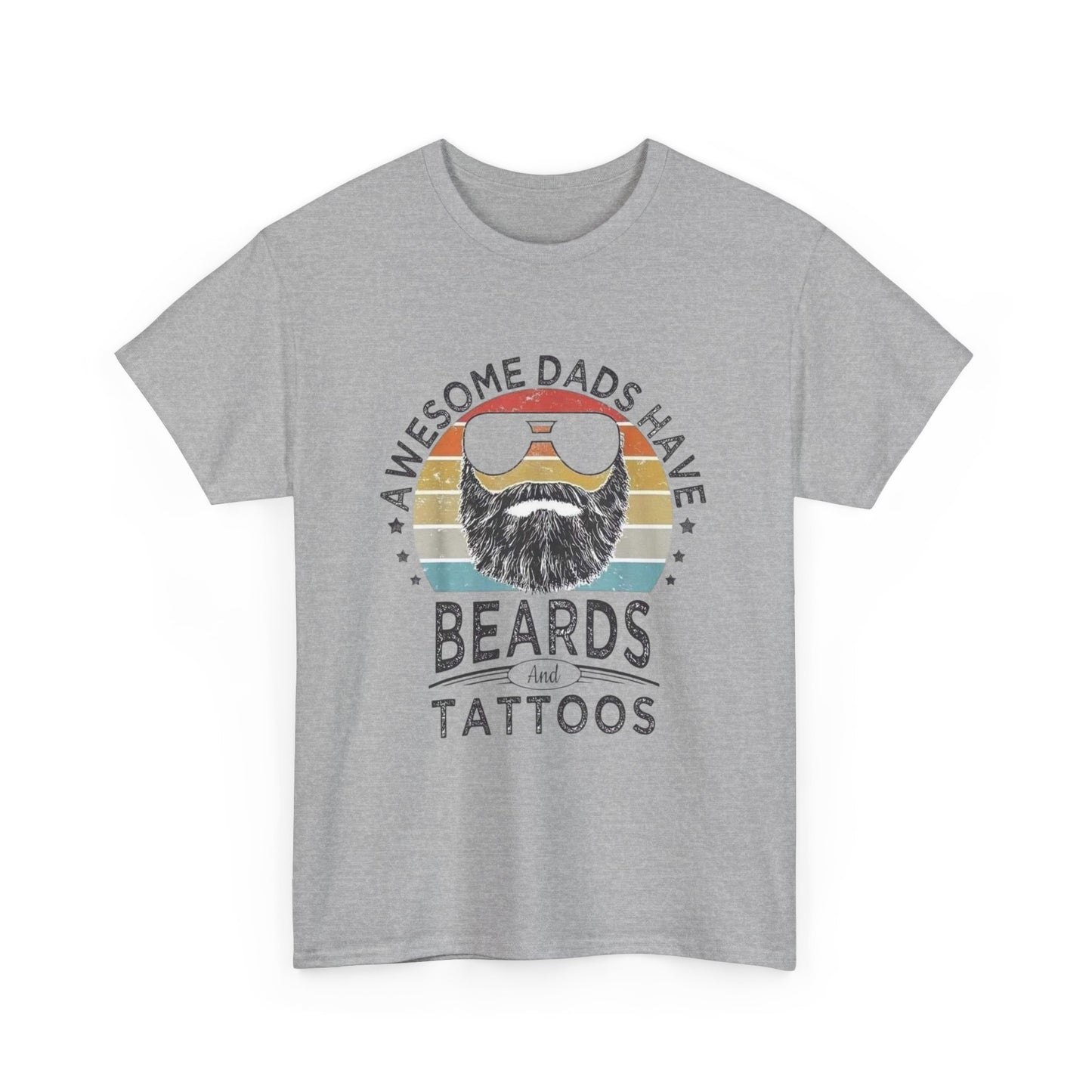 Beard and Tattoo Dad Tee