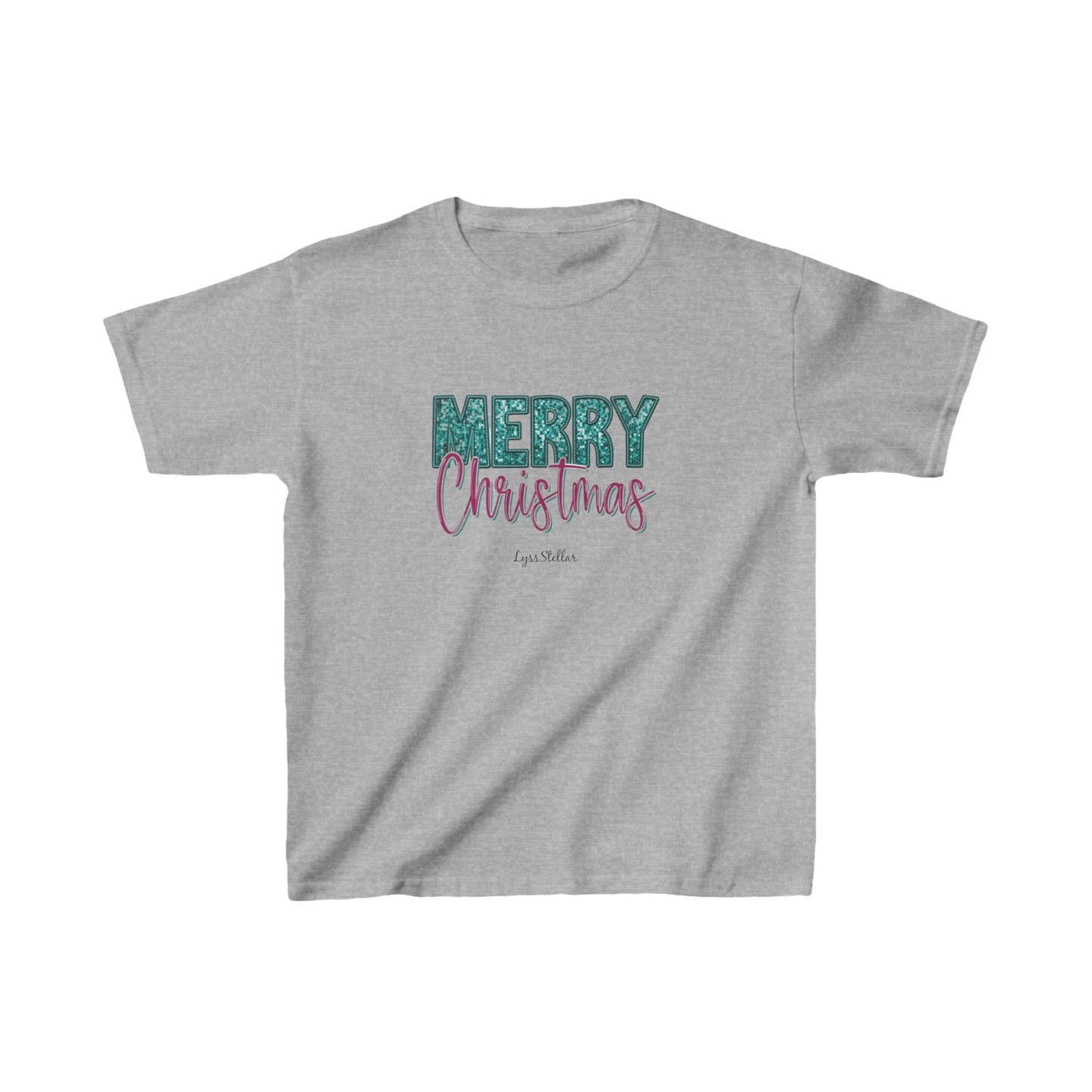 Kids Tee - Merry Christmas Holiday Design