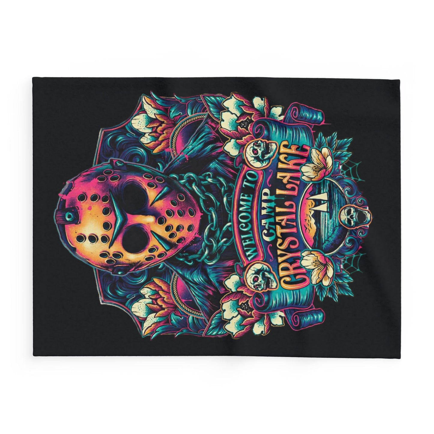 Crystal Lake Arctic Fleece Blanket