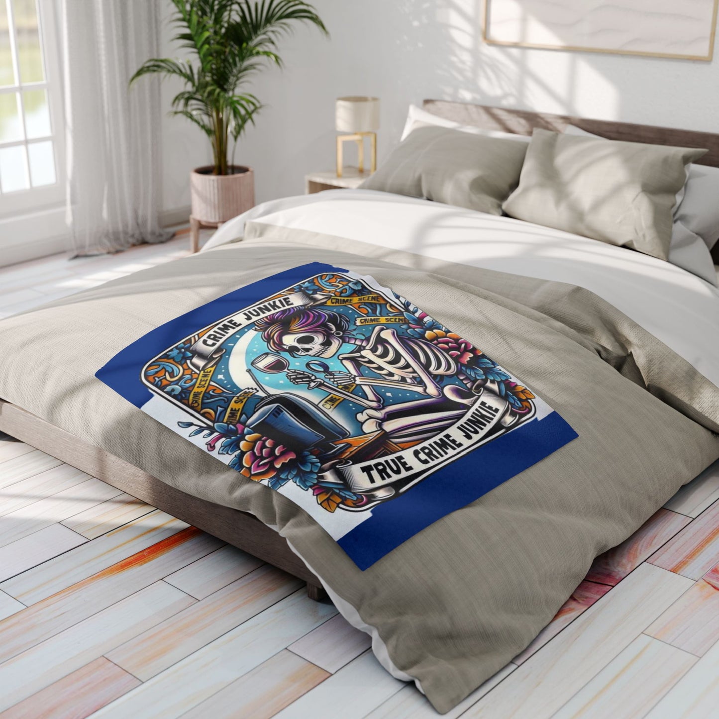 Crime Junkie Arctic Fleece Blanket