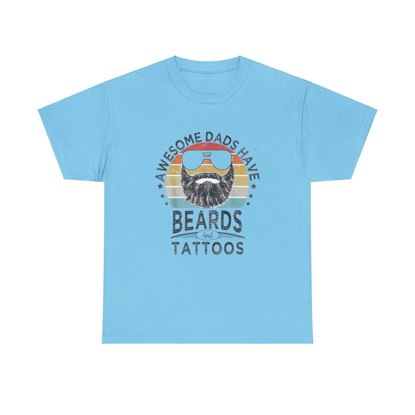 Beard and Tattoo Dad Tee