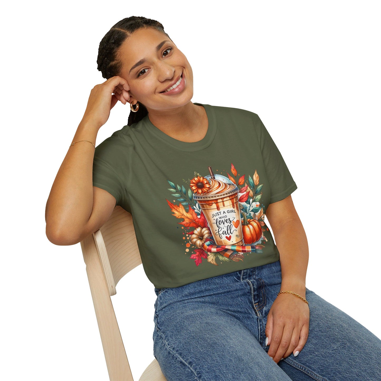 Fall Girl Unisex Softstyle T-Shirt