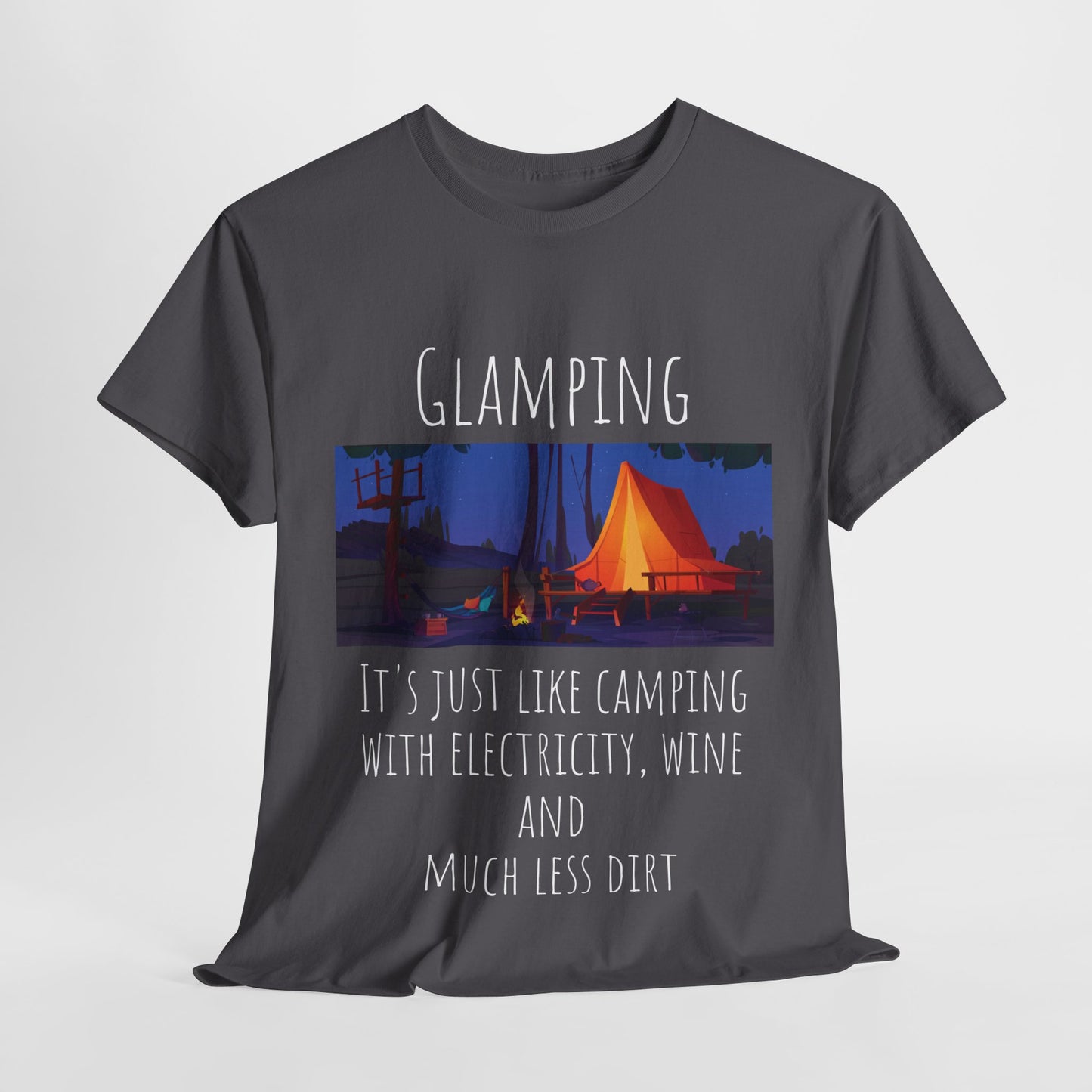 Glamping Unisex Heavy Cotton Tee