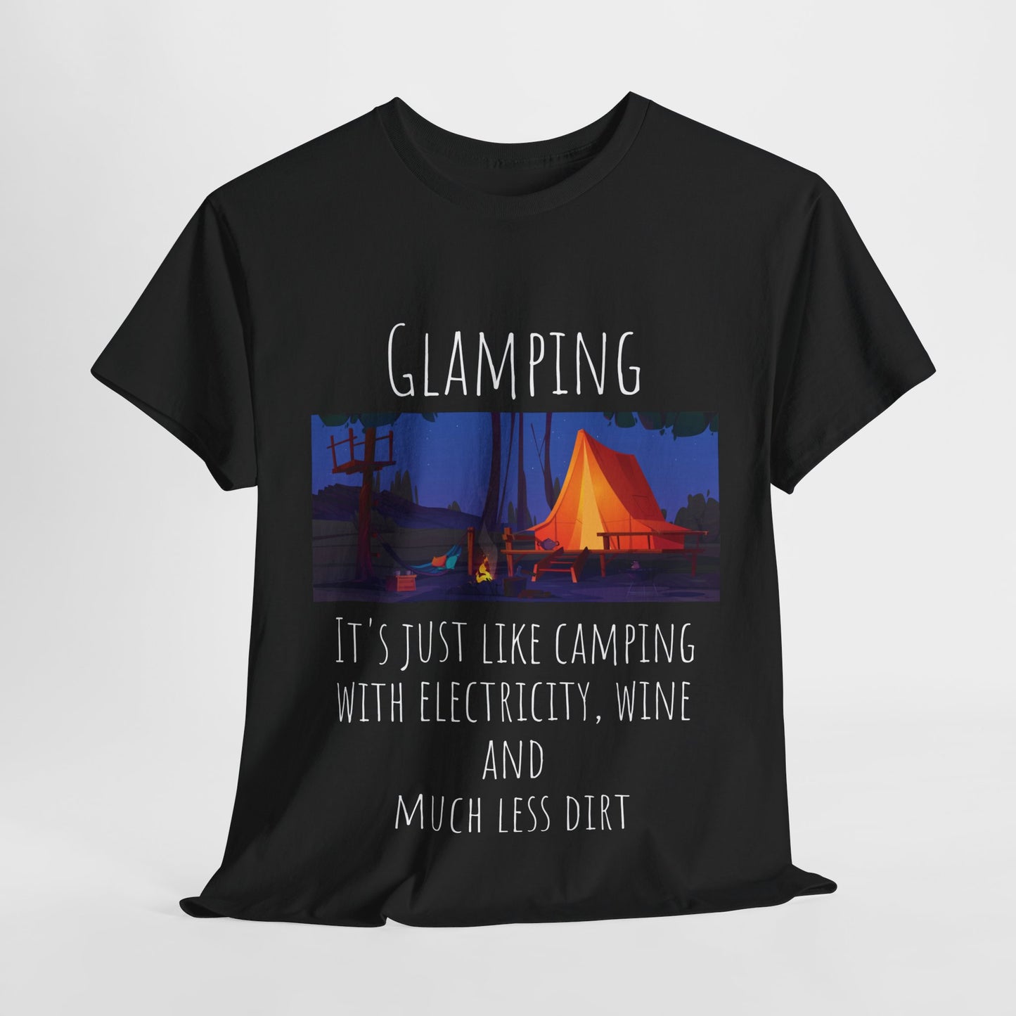 Glamping Unisex Heavy Cotton Tee