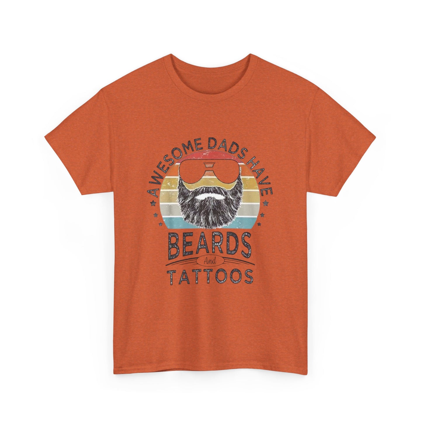 Beard and Tattoo Dad Tee