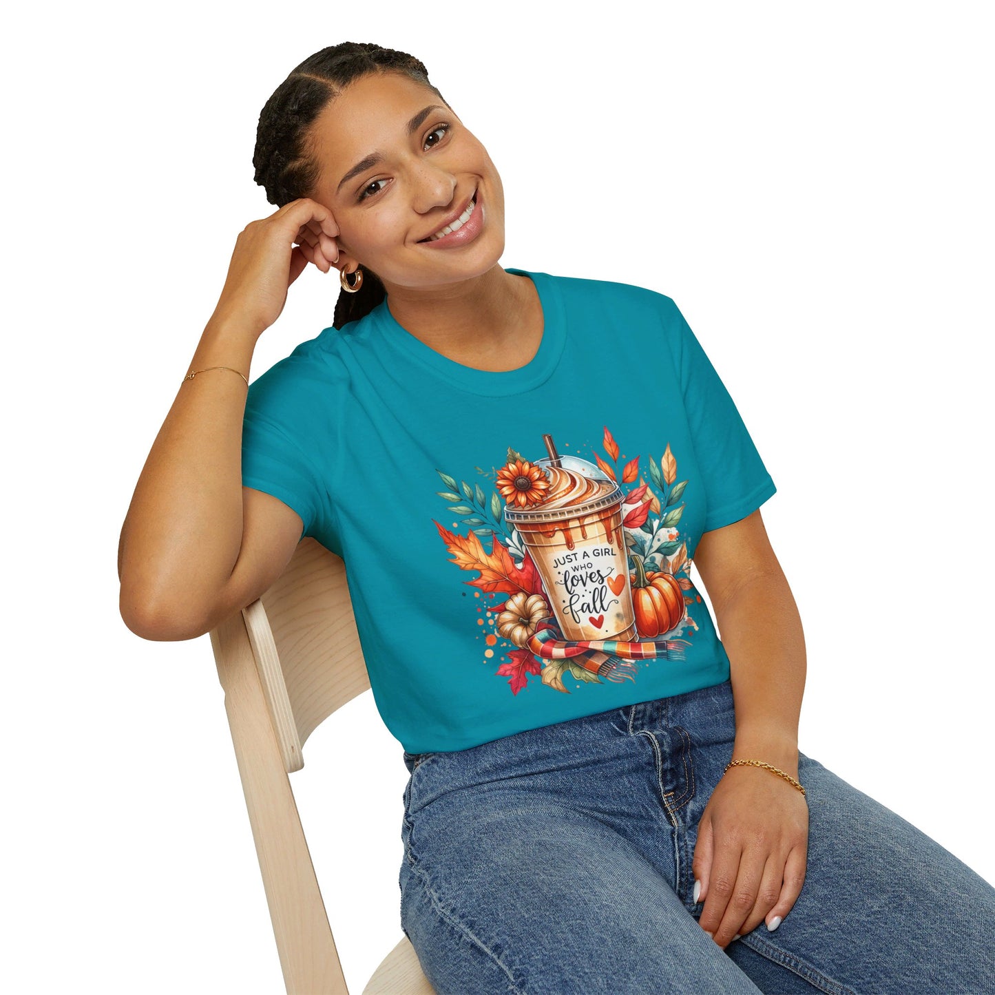 Fall Girl Unisex Softstyle T-Shirt